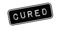 Cured rubber stamp Royalty Free Stock Photo