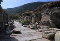 Curetes Street in Ephesus Royalty Free Stock Photo