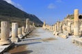 Curetes street, Ephesus, Turkey Royalty Free Stock Photo