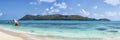 Curieuse island in seychelles archipelago
