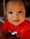 Curious baby face Royalty Free Stock Photo