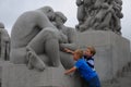 Curious children in Oslo