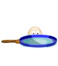 Egg and frying pan