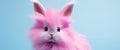 curious little pink animal, AI generated