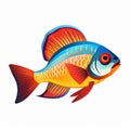 Curious Nemo fish swimming with Dory Royalty Free Stock Photo