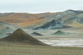 Curious pyramidal formations in Sico Pass