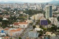 CURITIBA, BRAZIL - APRIL 25, 2023: Curitiba aerial cityscape Parana, Brazil Royalty Free Stock Photo