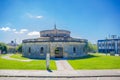 CURITIBA ,BRAZIL - MAY 12, 2016: the paiol theater builded in 1874 by the brazilian military and in 1971 opened as a