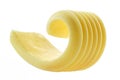 Curl of fresh butter