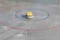 Curling stone Royalty Free Stock Photo