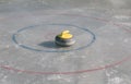 Curling stone Royalty Free Stock Photo