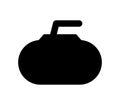 Curling stone icon