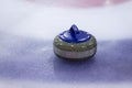 Curling Stone Royalty Free Stock Photo