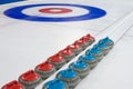 Curling stones Royalty Free Stock Photo