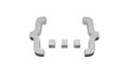 Curly braces icon isolated on white background for coding and design Royalty Free Stock Photo