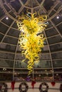 Curly Glass Christmas Light by Chihuli