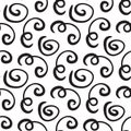 Curly or Swirly hand drawn background