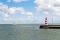 Curonian Bay in Nida Royalty Free Stock Photo