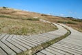 Curonian Spit Kursiu Nerija National Park in Lithuani Royalty Free Stock Photo