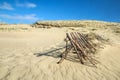 The Curonian Spit Kursiu Nerija National Park in Lithuania Royalty Free Stock Photo