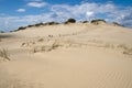 Curonian spit sand dunes Royalty Free Stock Photo