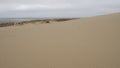 Curonian Spit sand dunes in Nida, Lithuania Royalty Free Stock Photo