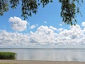 Curonian Spit shore, Lithuania Royalty Free Stock Photo