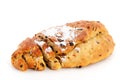 Currant bread for Christmas Royalty Free Stock Photo