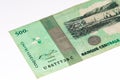 Currency banknote of Africa