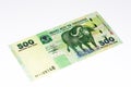 Currency banknote of Africa