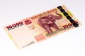 Currency banknote of Africa