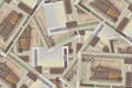 Belarusian banknotes. Close up money from Belarus. Belarusian ruble.3D render