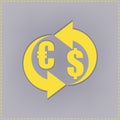 Currency Exchange, banking, global finance, Image Royalty Free Stock Photo