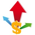 Currency Growth Icon