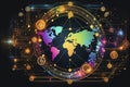 Currency Kaleidoscope: Tattooed Future Finance in Global Networking
