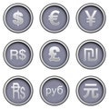 Currency symbols Royalty Free Stock Photo