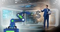 The currency trader using modern technologies