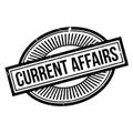 Current Affairs rubber stamp