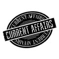 Current Affairs rubber stamp