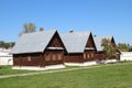 Nun houses in Pokrovsky monastery in Suzdal, Russia Royalty Free Stock Photo