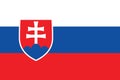 Current Flag of Slovakia