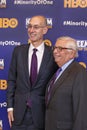 Adam Silver and David Stern Royalty Free Stock Photo