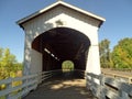 Currin covered bridge Royalty Free Stock Photo