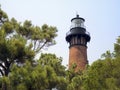 Currituck Beach Lighthosue, NC Royalty Free Stock Photo