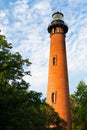 Currituck Beach Lighthouse In Carolla, NC Royalty Free Stock Photo