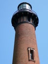 Currituck Beach Lighthouse close-up Royalty Free Stock Photo