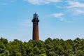 Currituck Beach Lighthouse in Corolla, North Carolina Royalty Free Stock Photo