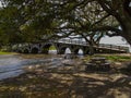 Currituck Heritage Park Flooding after Storm Royalty Free Stock Photo