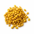 Curry Beans: A Vibrant Neogeo-inspired Photo Of Yellow Beans