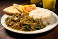 Curry Goat Jamaican Cuisine Royalty Free Stock Photo